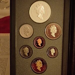 1991 SILVER CANADIAN CAMEO PROOF